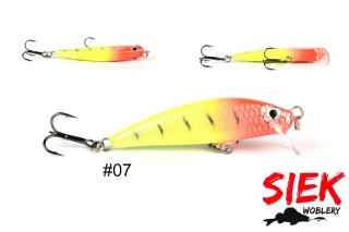 Siek-M Wobler Skiper Tonący 5cm 3g kol.07