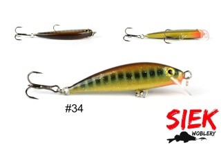 Siek-M Wobler Skiper Tonący 5cm 3g kol.34