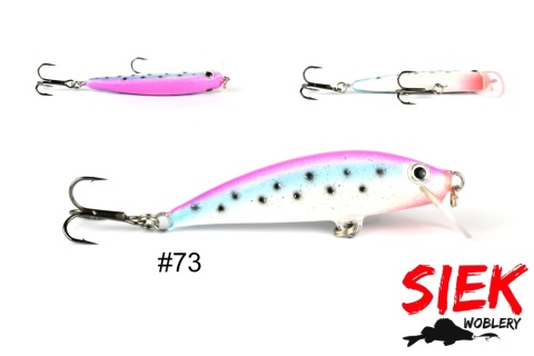 Siek-M Wobler Skiper Tonący 5cm 3g kol.73