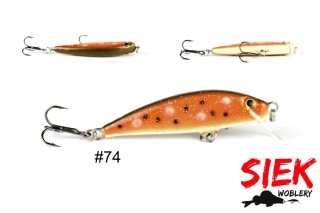 Siek-M Wobler Skiper Tonący 5cm 3g kol.74