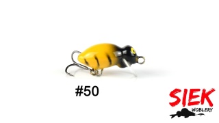 Siek-M Wobler Smyk Pływający 3cm 1,7g k.50