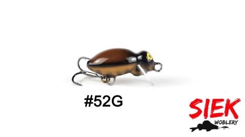Siek-M Wobler Smyk Pływający 3cm 1,7g k.52G