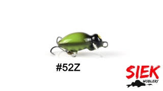 Siek-M Wobler Smyk Pływający 3cm 1,7g k.52Z