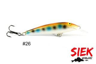 Siek-M Wobler Ukleja Igła Pływający 6cm 2,4g k.26