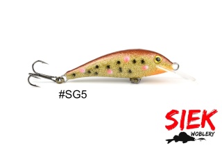 Siek-M Wobler Ukleja Pływający 5cm 3g k.SG5