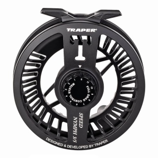 Traper Kołowrotek Muchowy Speed Nymph 3/5 Black