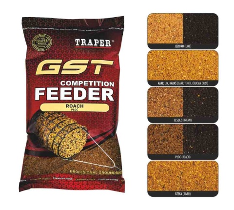 Traper Zanęta GST Feeder 1 kg Rzeka