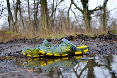 Black Cat Klapki Clogs 44