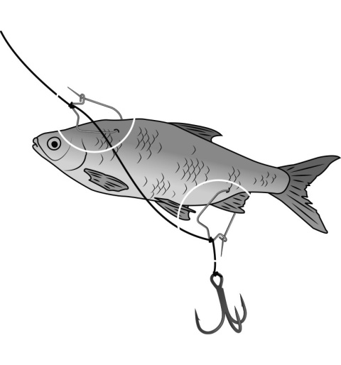 Black Cat Klips do Przynęt M 5szt