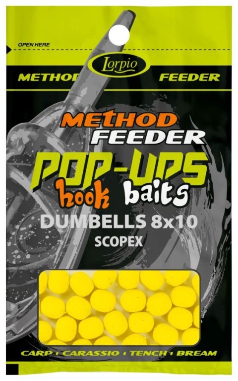 Lorpio Przynęta Hook Baits Pop Up Dumbels 8 Scopex