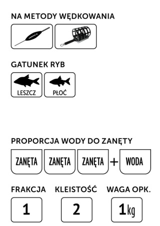 Lorpio Zanęta Grand Prix Bream Black 1000g