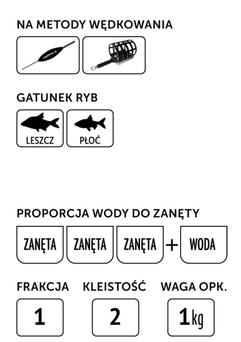Lorpio Zanęta Grand Prix Bream Black 1000g