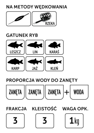 Lorpio Zanęta Grand Prix Bream Yellow 1000g