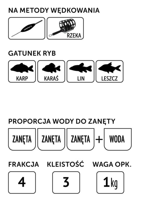 Lorpio Zanęta Grand Prix Carp Scopex 1000g