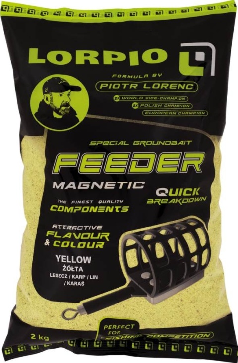 Lorpio Zanęta MPU Magnetic Feeder Yellow 2000g