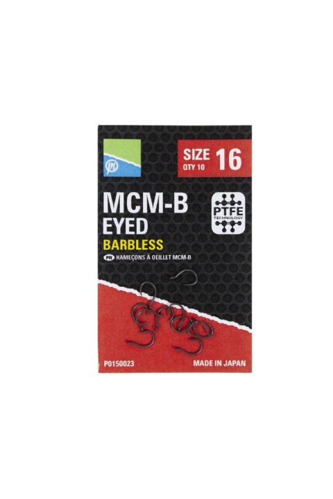 Preston Haki MCM-B Eyed Barbless#12