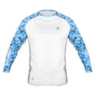 Preston Koszulka z Długim Rękawem UPF-35 L