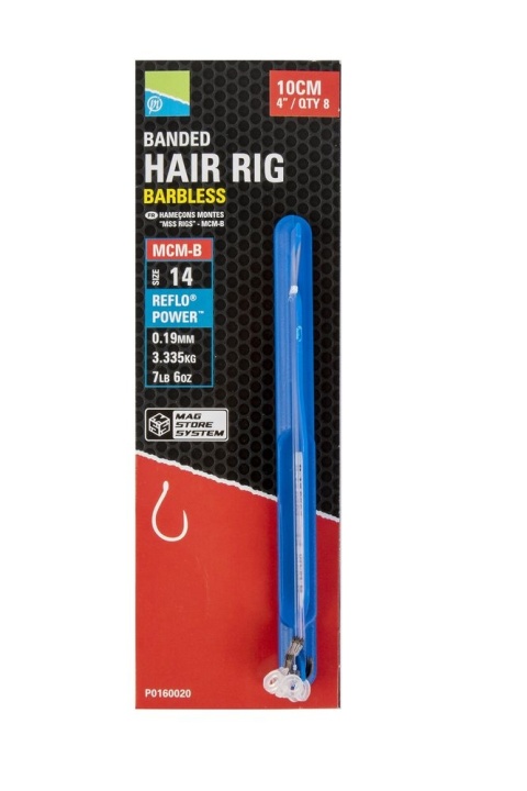 Preston Przypon Method Barbless 10cm #14 z Gumką
