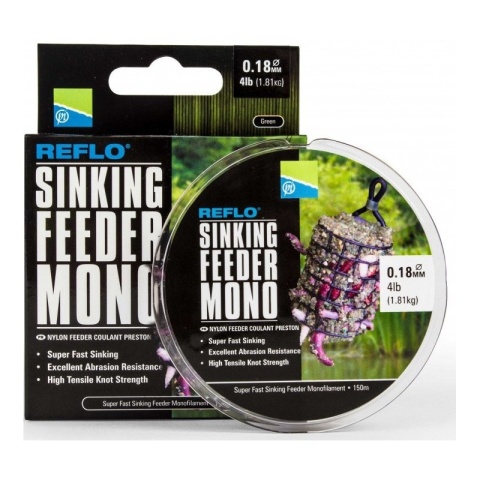 Preston Żyłka Reflo Sinking Feeder Mono 0.18mm