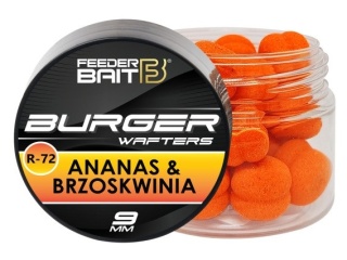 Feeder Bait Burger Wafters R-72 Ananas&Brzoskwinia