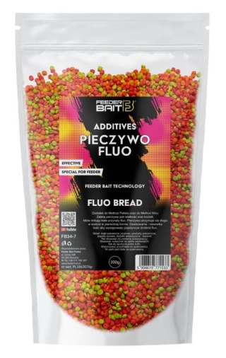 Feeder Bait Dodatek Pieczywo Fluo 200g