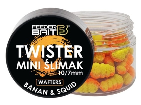 Feeder Bait Mini Ślimak Wafters Banan % Squid