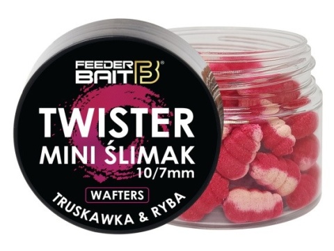 Feeder Bait Mini Ślimak Wafters Truskawka & Ryba