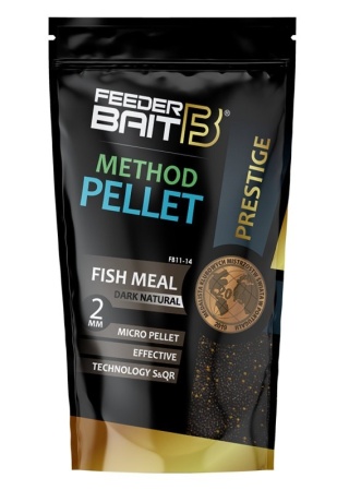 Feeder Bait Pellet Dark Natural Prestige 2mm 800g
