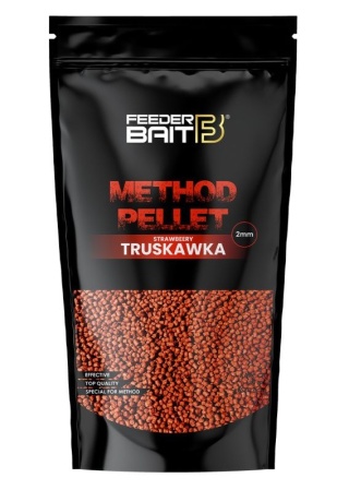 Feeder Bait Pellet Truskawka 2mm 800g