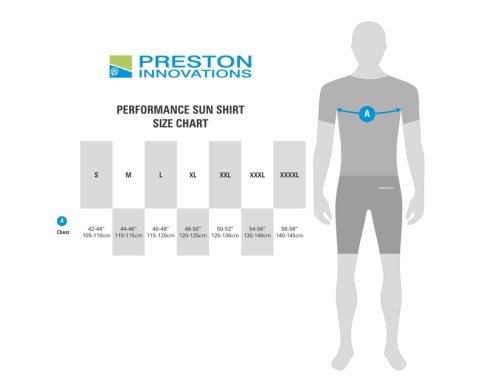 Preston Koszulka z Długim Rękawem UPF-35 L