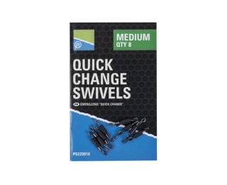 Preston Krętlik Diamond Eye Match Swivels #10 20pc