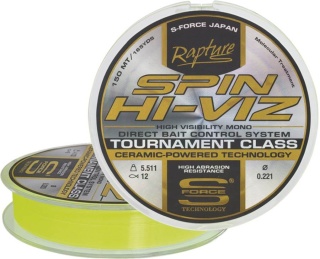 Trabucco Żyłka Rapture HI-VIZ 0,181 150m