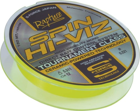 Trabucco Żyłka Rapture HI-VIZ 0,251 150m