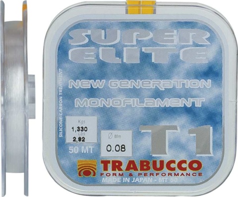 Trabucco Żyłka T1 Super Elite 0,090mm 50m