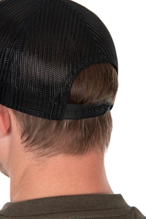 Fox Czapka z Daszkiem Black Camo Trucker