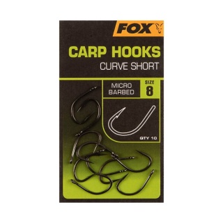 Fox Haki Karpiowe Hooks Curve Shank Short nr4 10sz