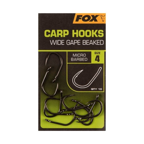 Fox Haki Karpiowe Hooks Wide Gap nr6 10szt