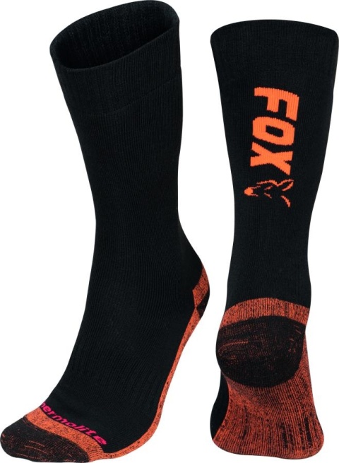 Fox Skarpety Black Orange Therm Sock rozm.40-43