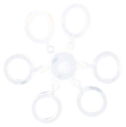 Mikado Gumki do Peletu na Krążku 10mm 18szt