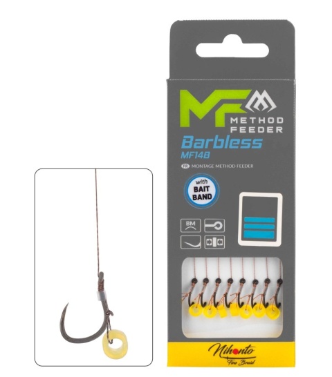 Mikado Przypon MF14 Plecionka z Guma 8/0,14mm 10c