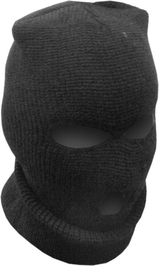 York Czapka Komniarka 3 Otwory Czarna