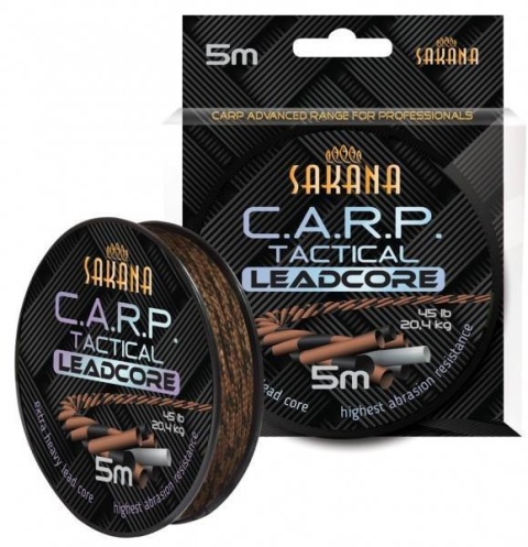 York Ledcore Sakana Carp Brązowo Czarny 5m 45LBS
