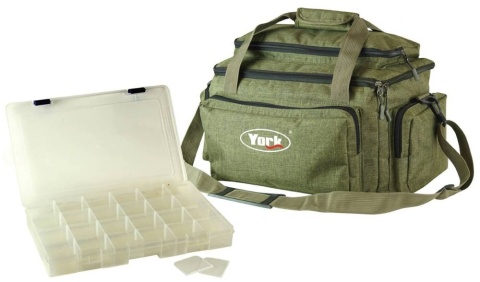 York Torba Green Camou Duża z Pudełkami