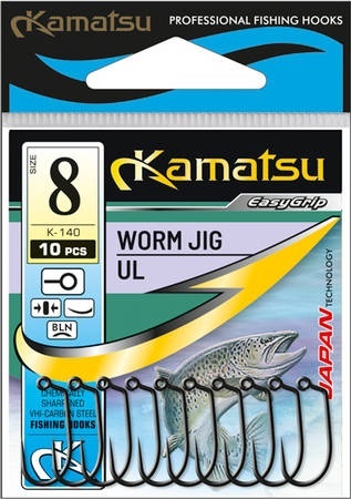 Kamatsu Haki Worm Jig UL K-140 10 10szt