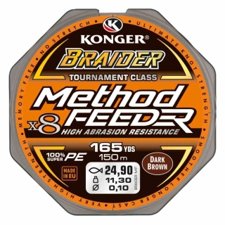 Konger Plecionka X8 Braider Method Feeder 0,08/150