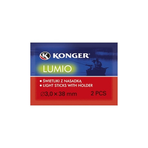 Konger Świetlik Podwójny Lumio 4mm 100szt