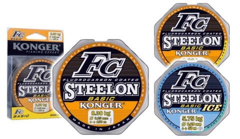 Konger Żyłka Steelon FC Basic Ice 50m 0,08mm