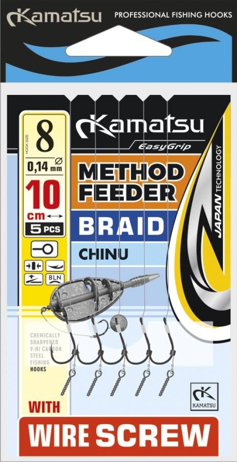Kamatsu MF Haki Braid Chinu Wire Screw 8 BLNO