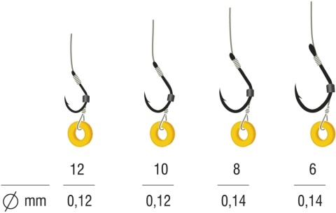 Kamatsu MF Haki Braid Iseama Silikone Rig 6 BLNO