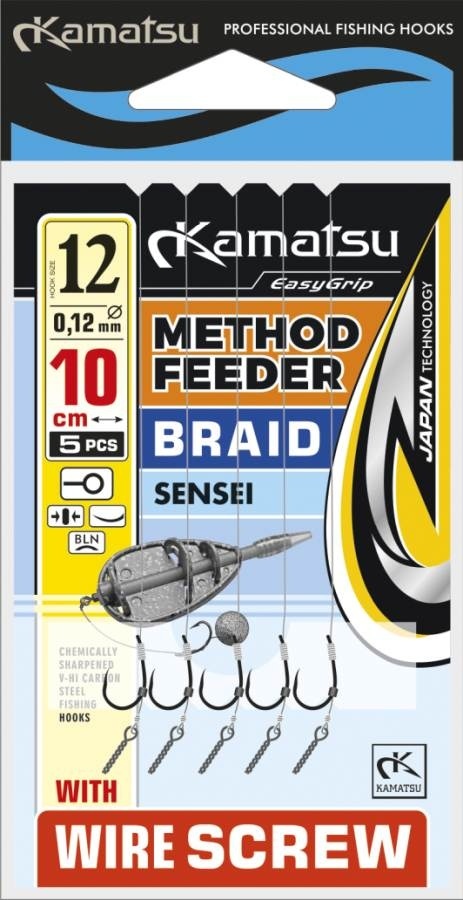 Kamatsu MF Haki Braid Sensei Wire Screw 8 BLNO